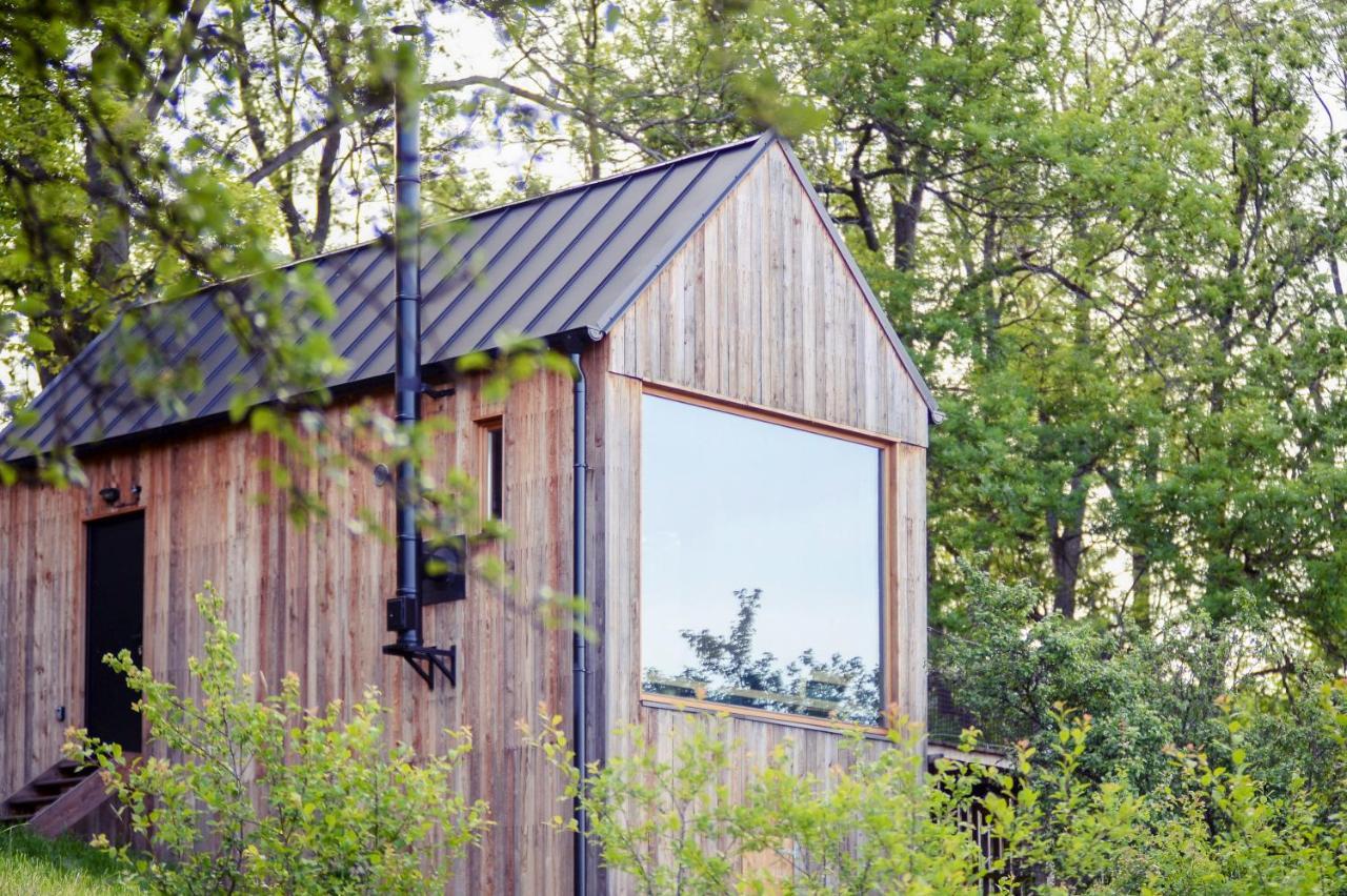 Tri Domky - Tiny Houses Depoltice Exterior foto