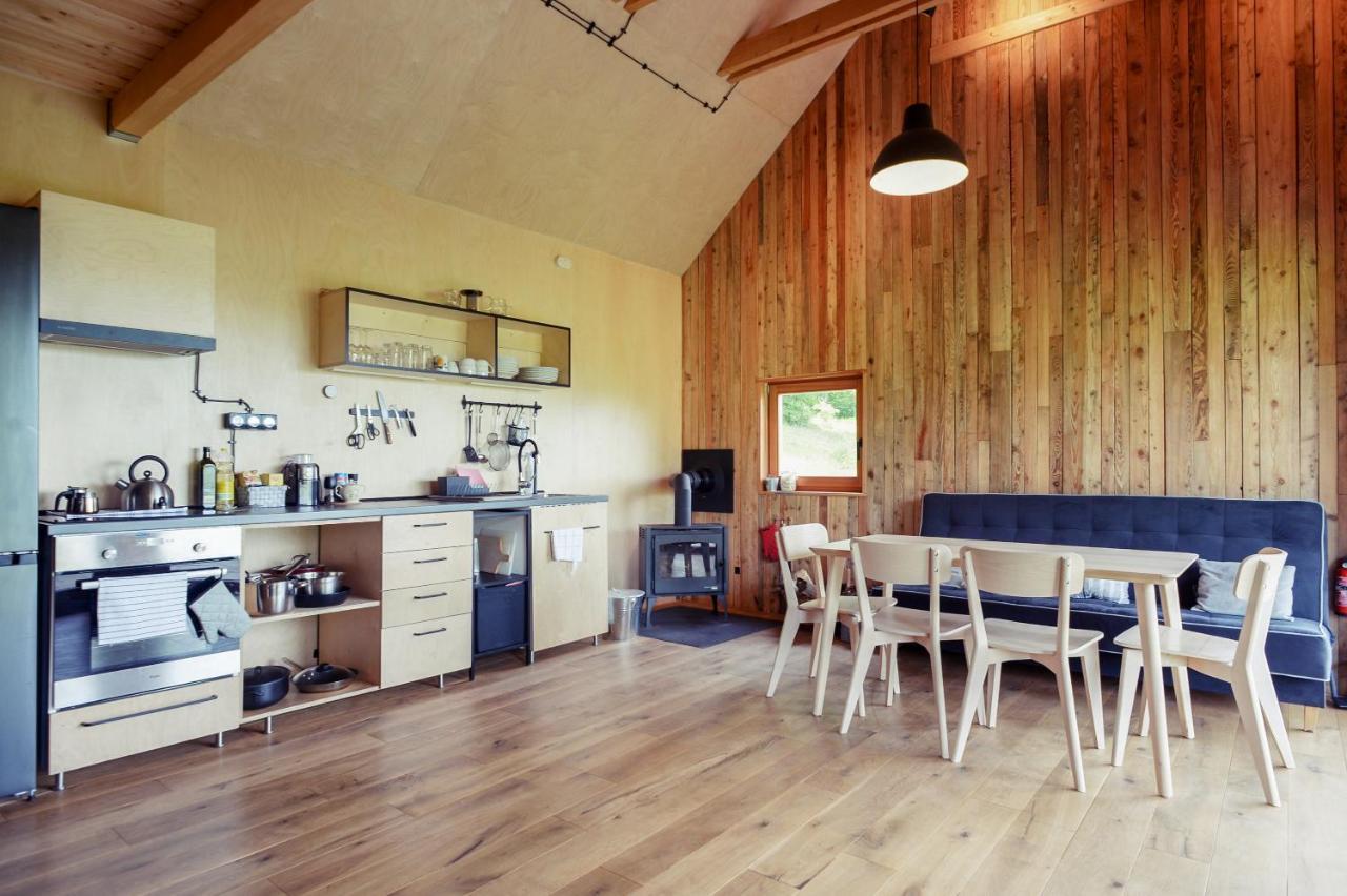 Tri Domky - Tiny Houses Depoltice Exterior foto