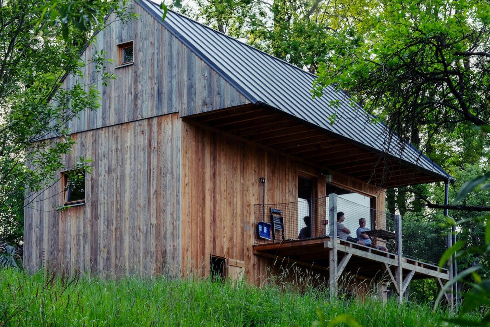 Tri Domky - Tiny Houses Depoltice Exterior foto
