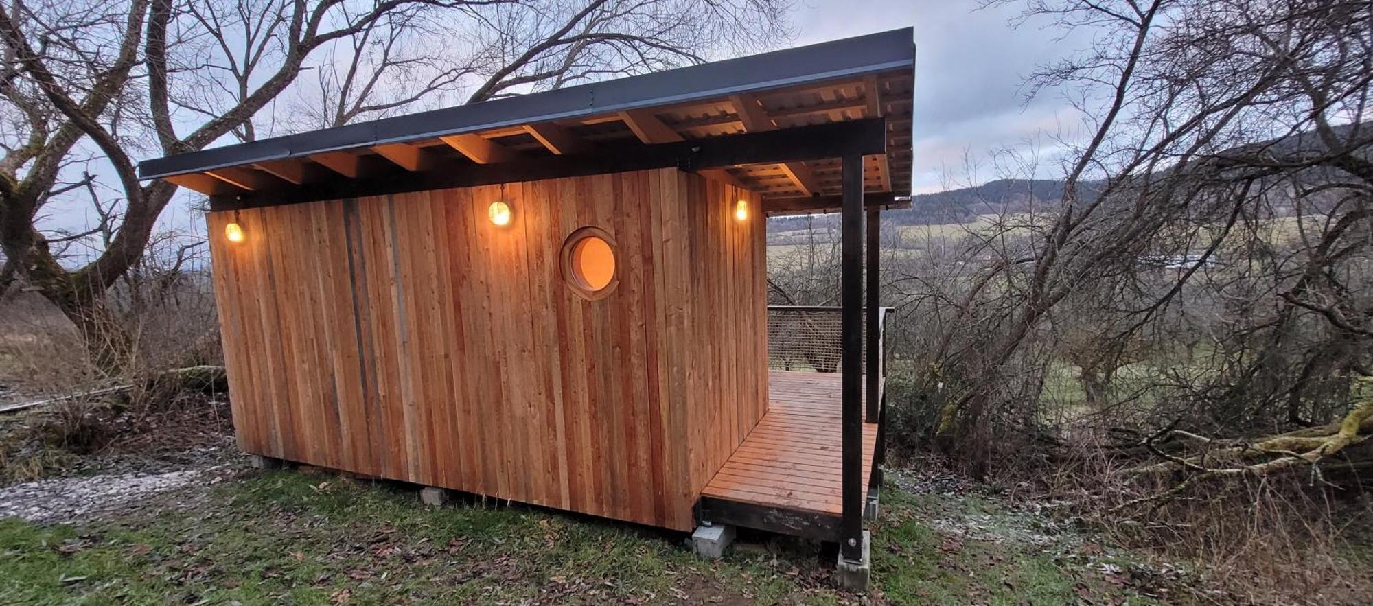 Tri Domky - Tiny Houses Depoltice Exterior foto